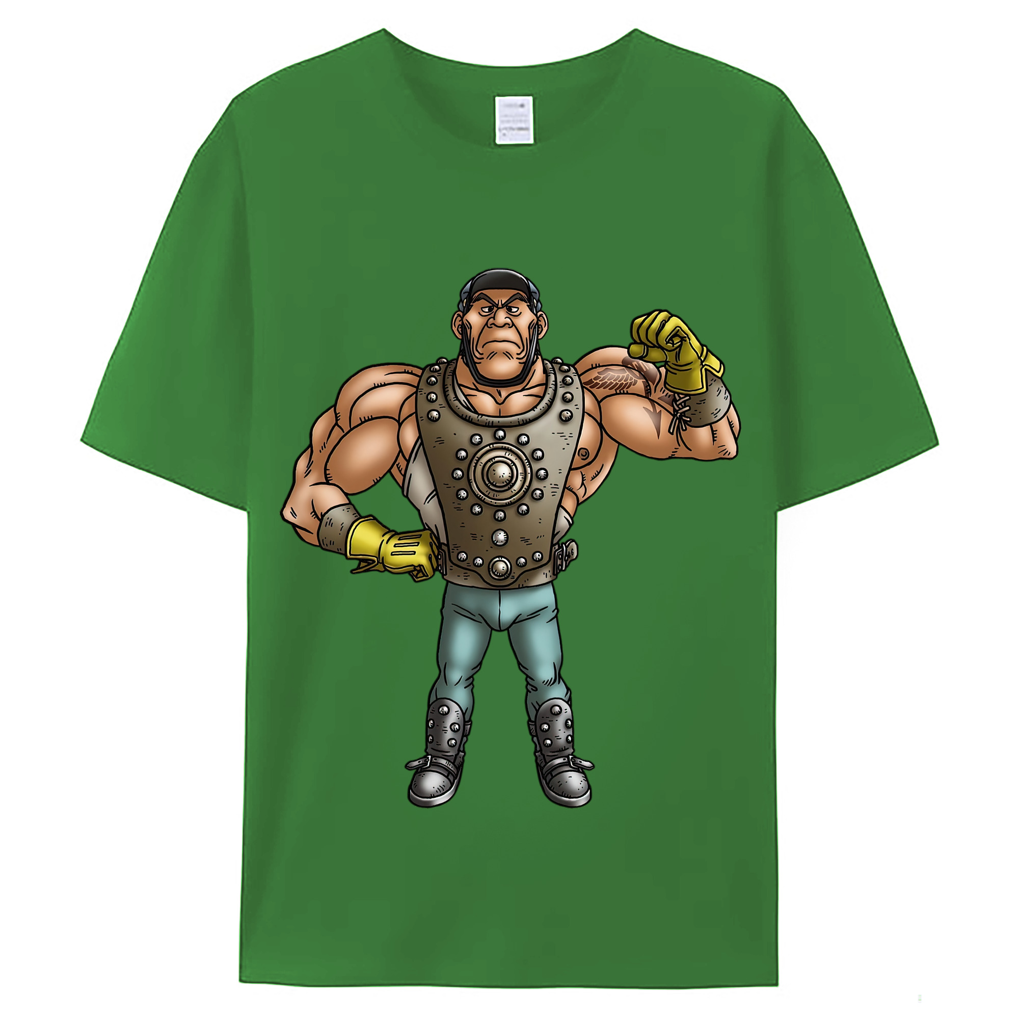 （画像用） ドラゴンクエスト Doragon Kuesuto Dragon Quest レディースカジュアルプリントTシャツ（綿100％）